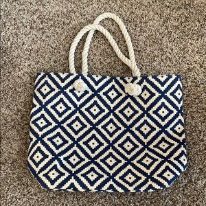 Blue Aztec Bag